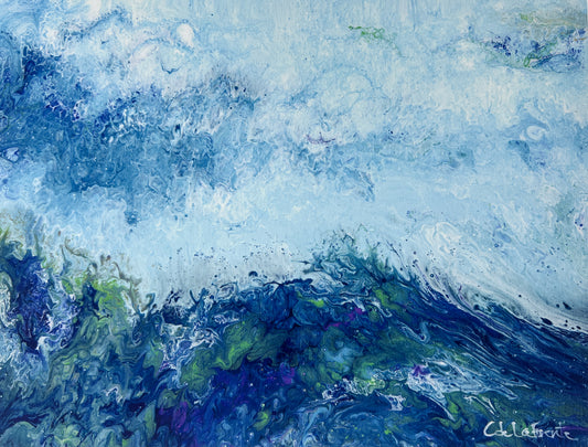 The Wave Art Print