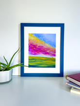 Load image into Gallery viewer, Sunrise in the Fields Art Print
