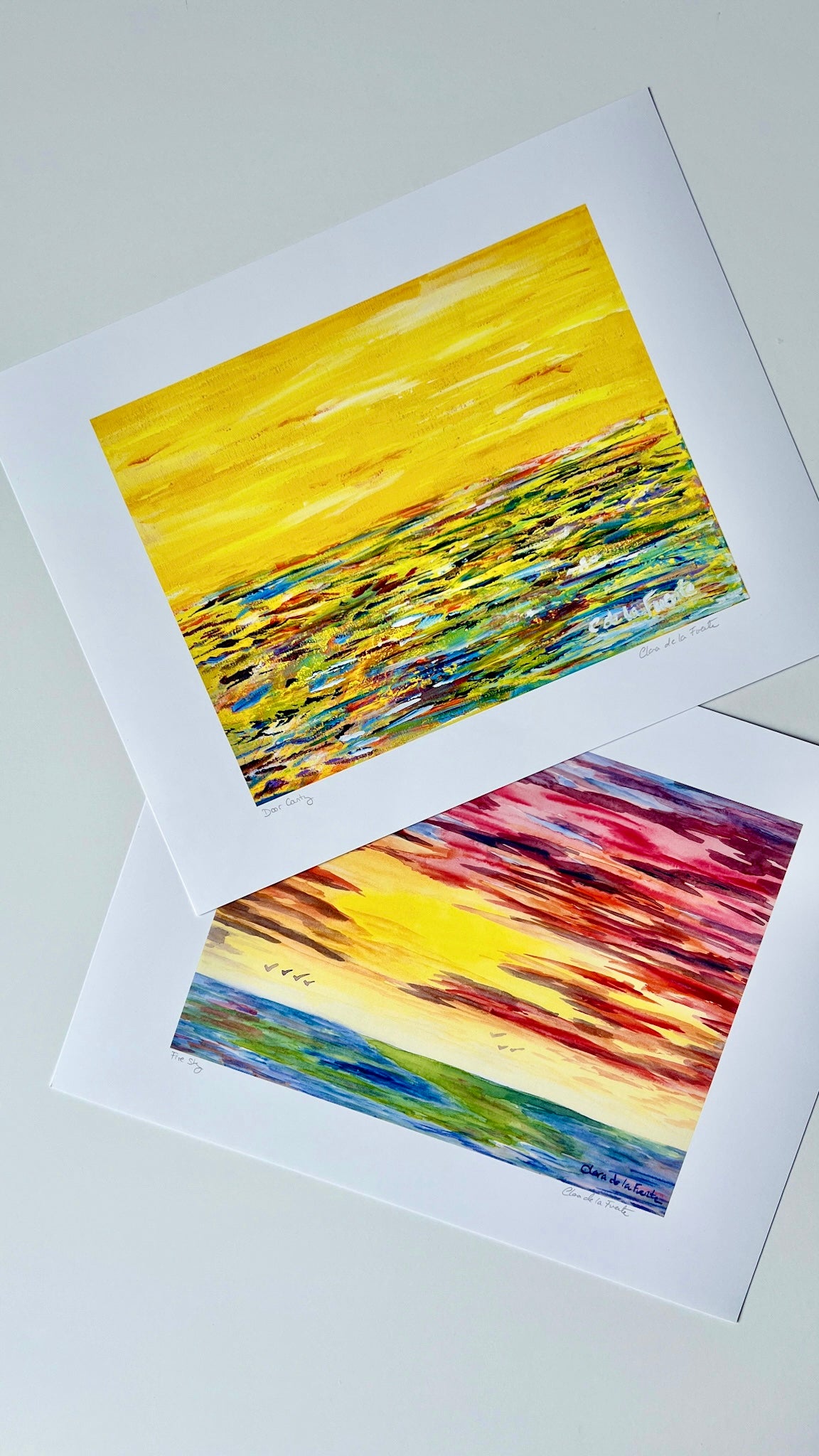 Fire Sky Art Print