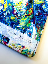 Load image into Gallery viewer, Fire Luggage Art Tag