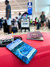 Load image into Gallery viewer, West Beach Luggage Art Tag