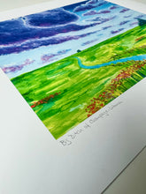 Load image into Gallery viewer, Big Ditch of Champaign Urbana Art Print