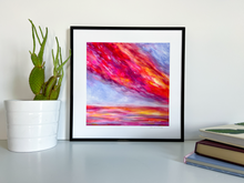 Load image into Gallery viewer, Flame Clouds Art Print