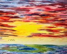 Load image into Gallery viewer, Fire Sky Art Print