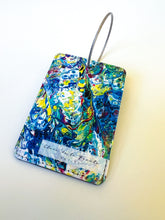 Load image into Gallery viewer, Fire Luggage Art Tag