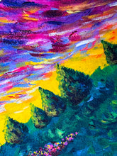 Load image into Gallery viewer, Purple Rain Art Print