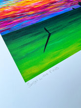 Load image into Gallery viewer, Sunset in the Fields Art Print