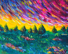 Load image into Gallery viewer, Purple Rain Art Print