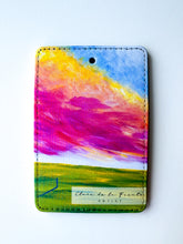 Load image into Gallery viewer, Sunrise in the Fields Luggage Art Tag