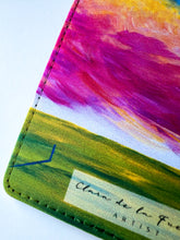 Load image into Gallery viewer, Sunrise in the Fields Luggage Art Tag