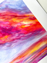 Load image into Gallery viewer, Flame Clouds Art Print