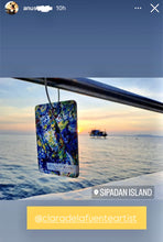 Load image into Gallery viewer, Fire Luggage Art Tag