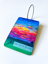Load image into Gallery viewer, Sunset in the Fields Luggage Art Tag