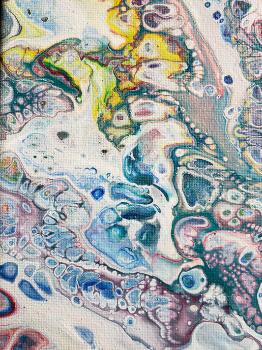 Close up of Coral Reef by Clara de la Fuente