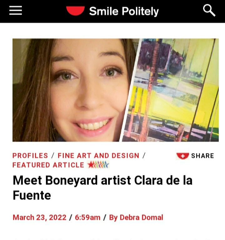 Smile Politely interview of Clara de la Fuente