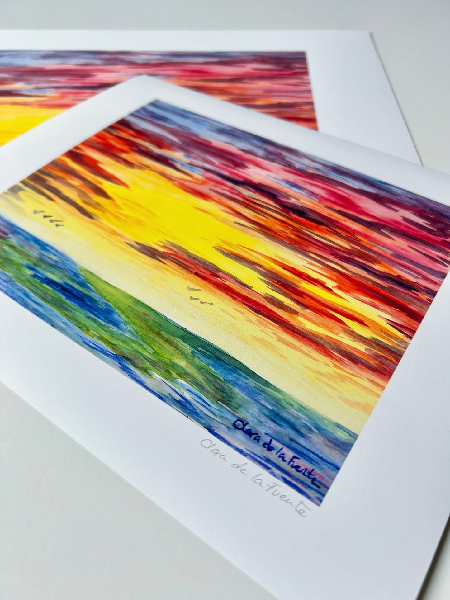 Fire Sky Art Print