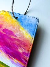 Load image into Gallery viewer, Sunrise in the Fields Luggage Art Tag
