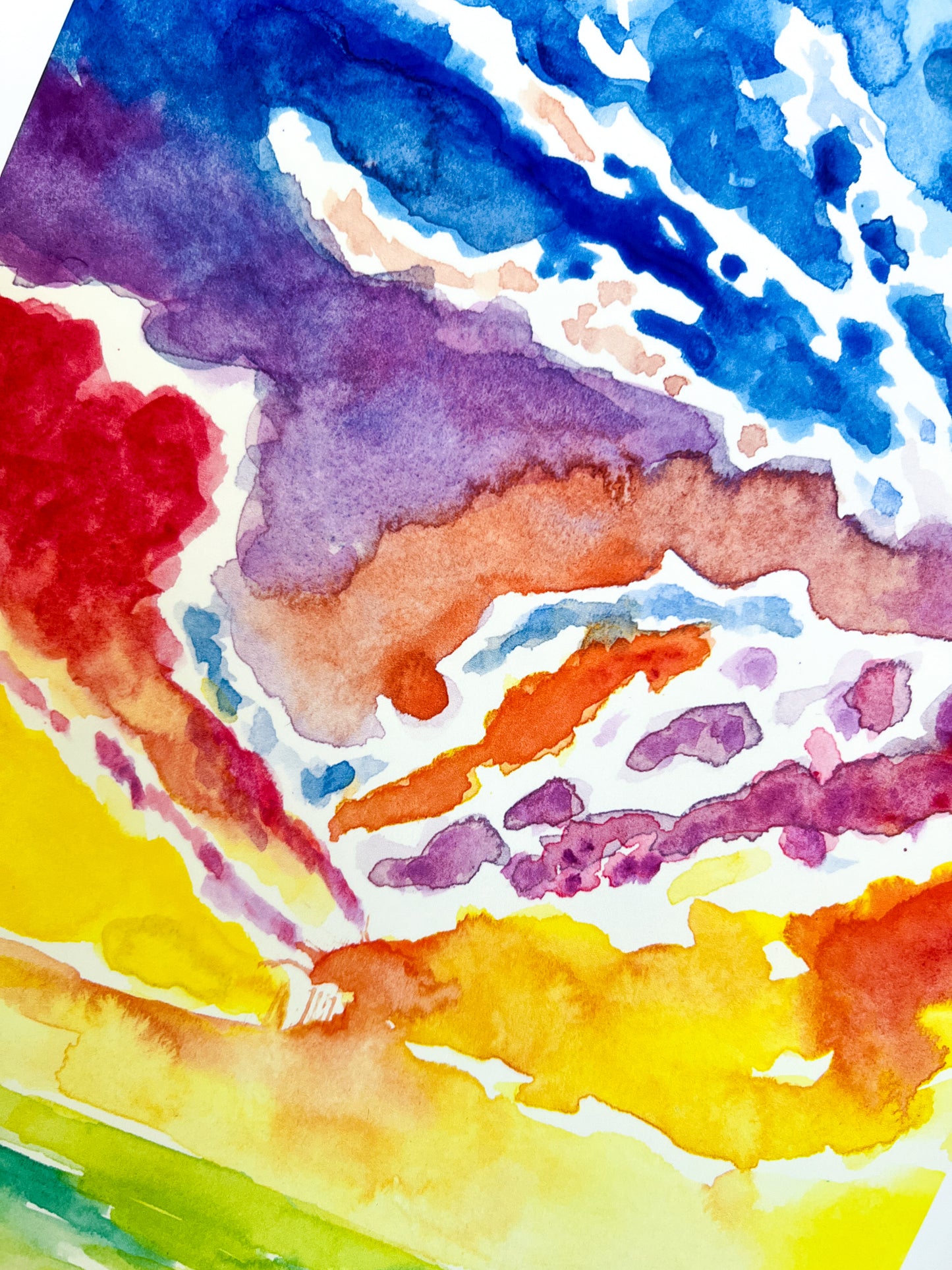 Bubble Clouds Art Print
