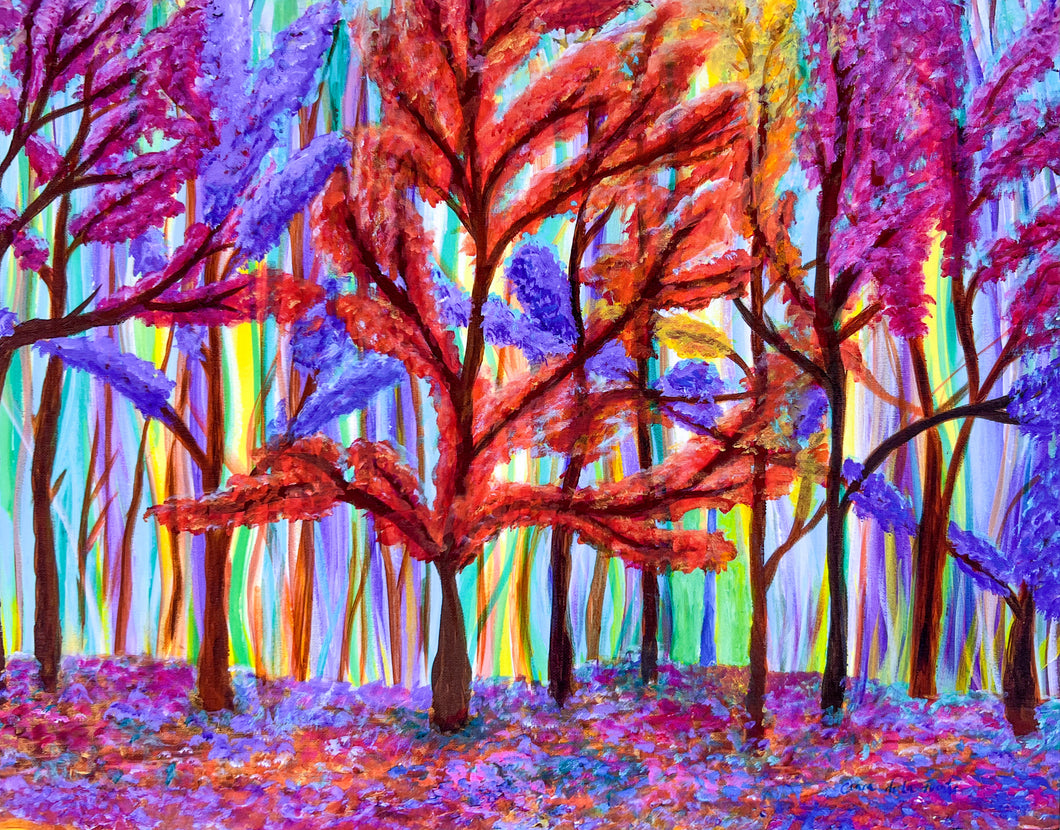 Whispering Woods Art Print