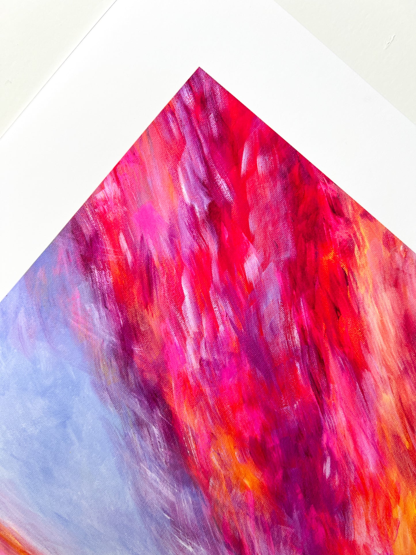 Flame Clouds Art Print