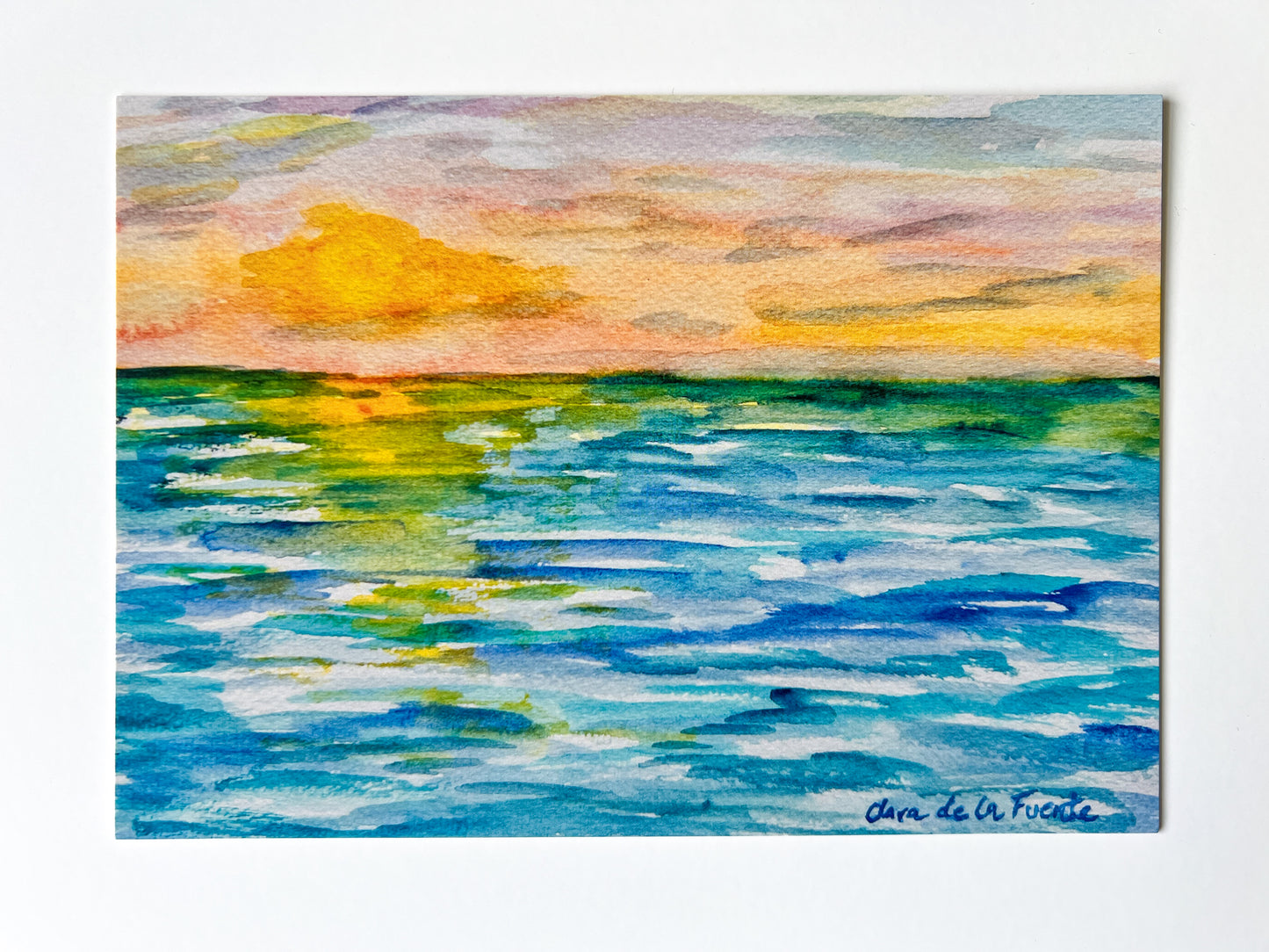 Sunset in St Joe’s Pier Art Print