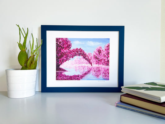 Cherry Blossoms Art Print