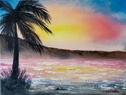 Sunset in Hawaii