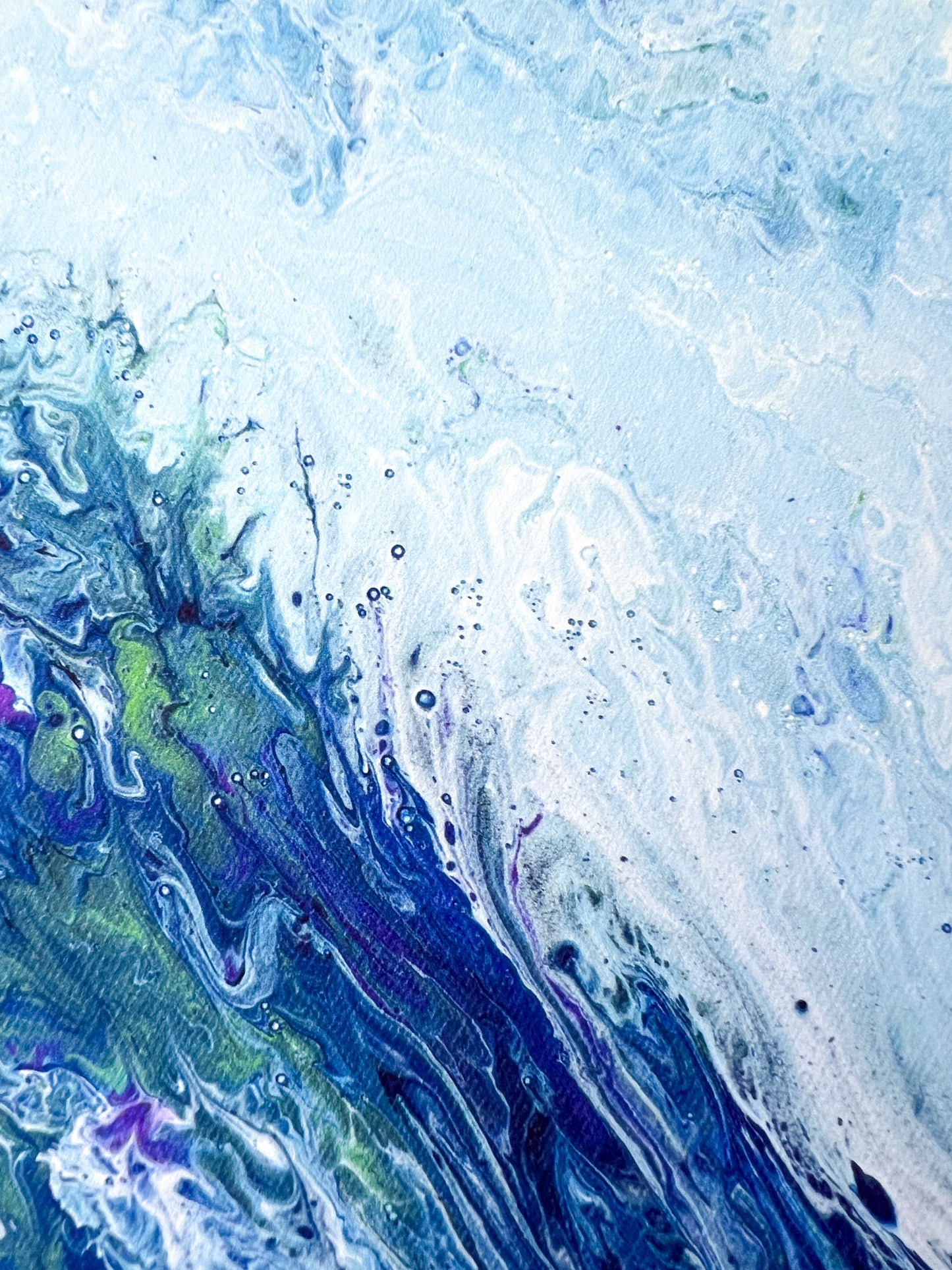 The Wave Art Print