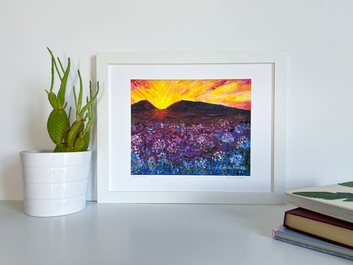 Montana Fields Art Print