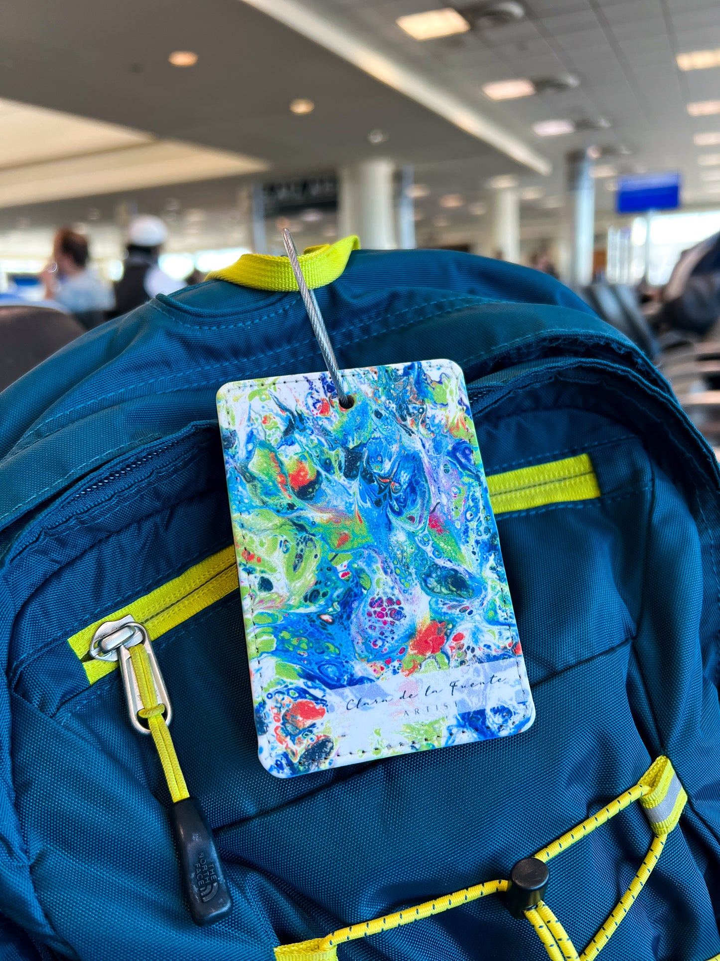 Butterflies Luggage Art Tag