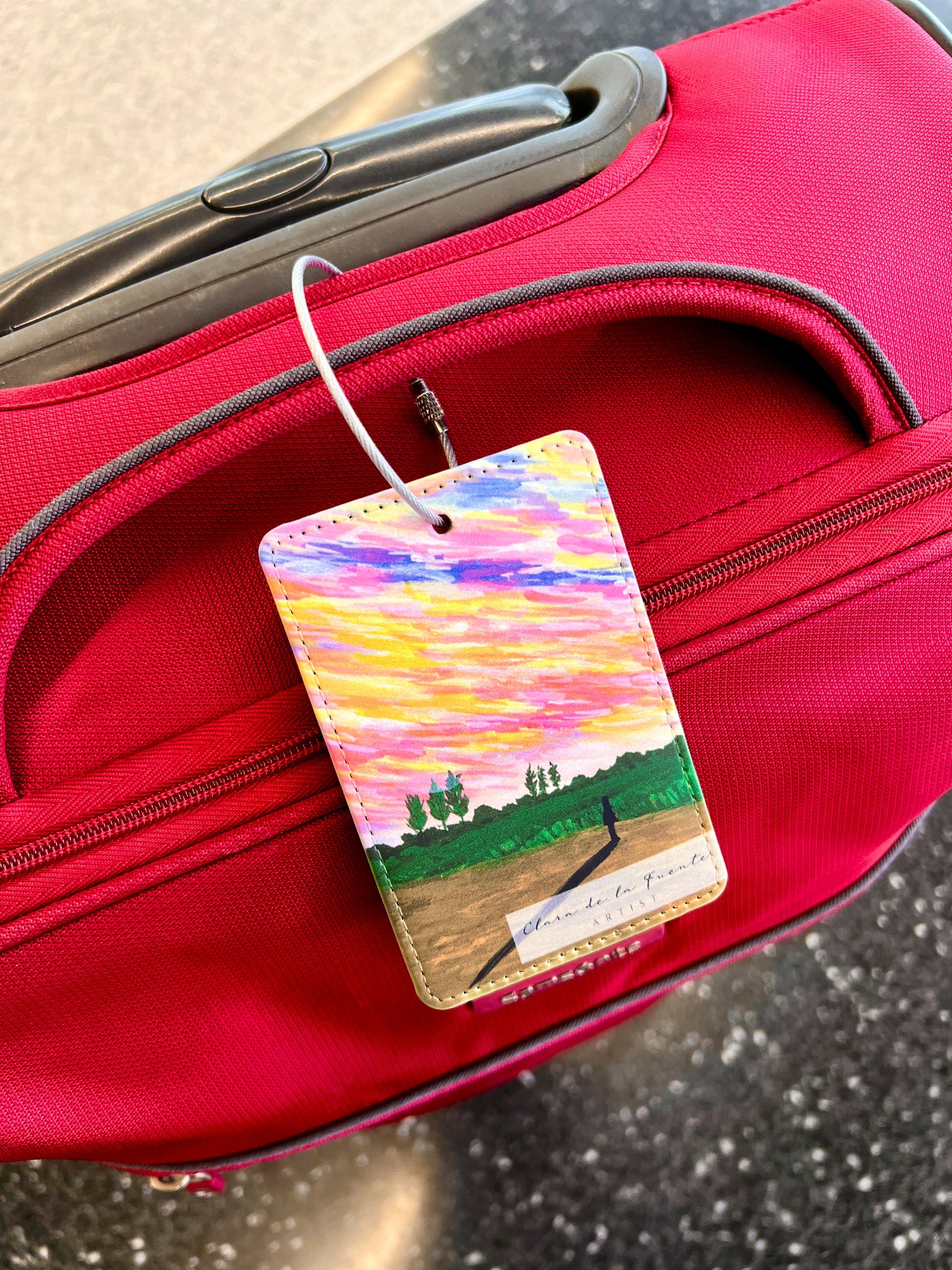 Luggage Tag — Stillness