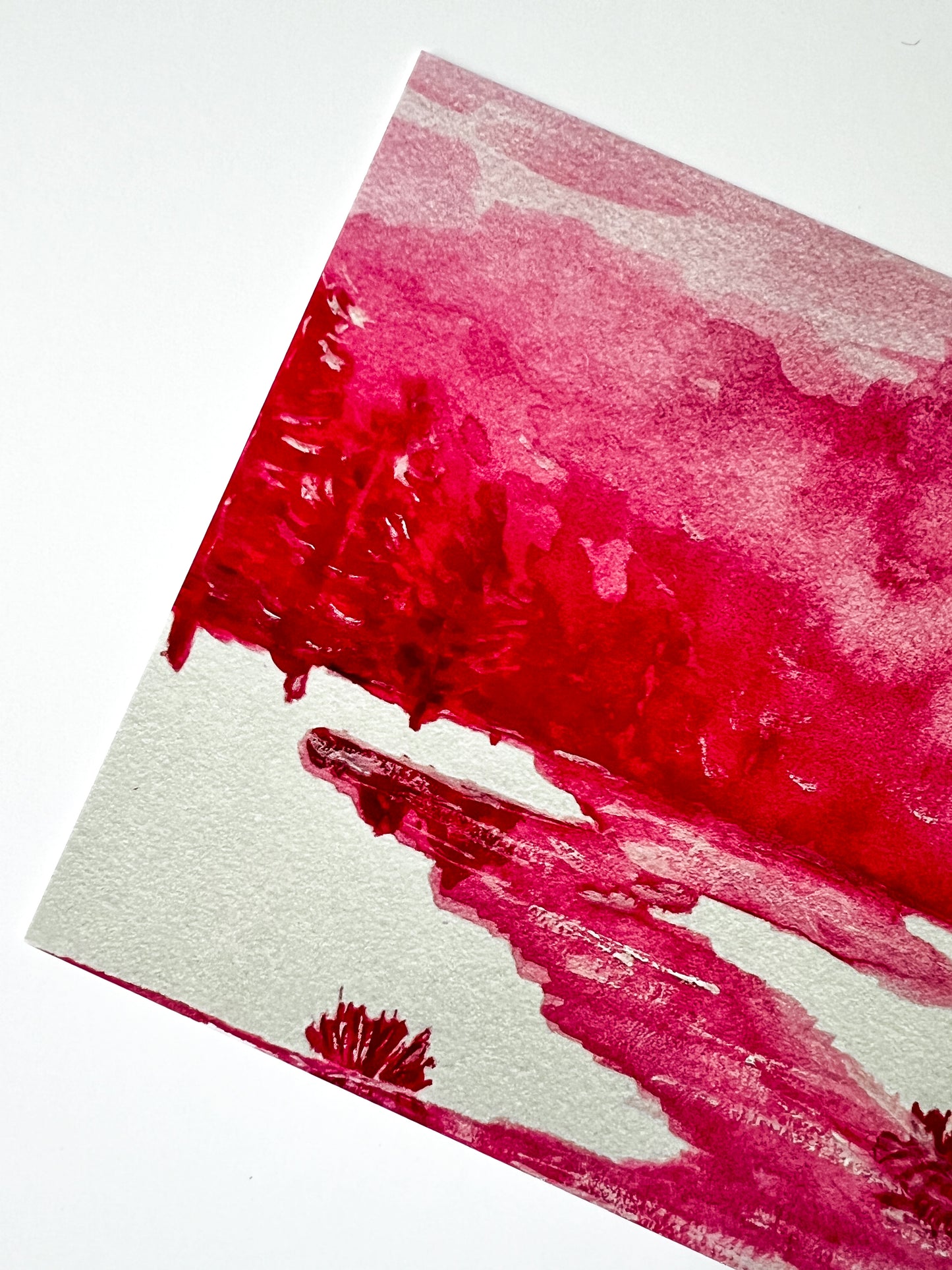 Crimson Creek Art Print
