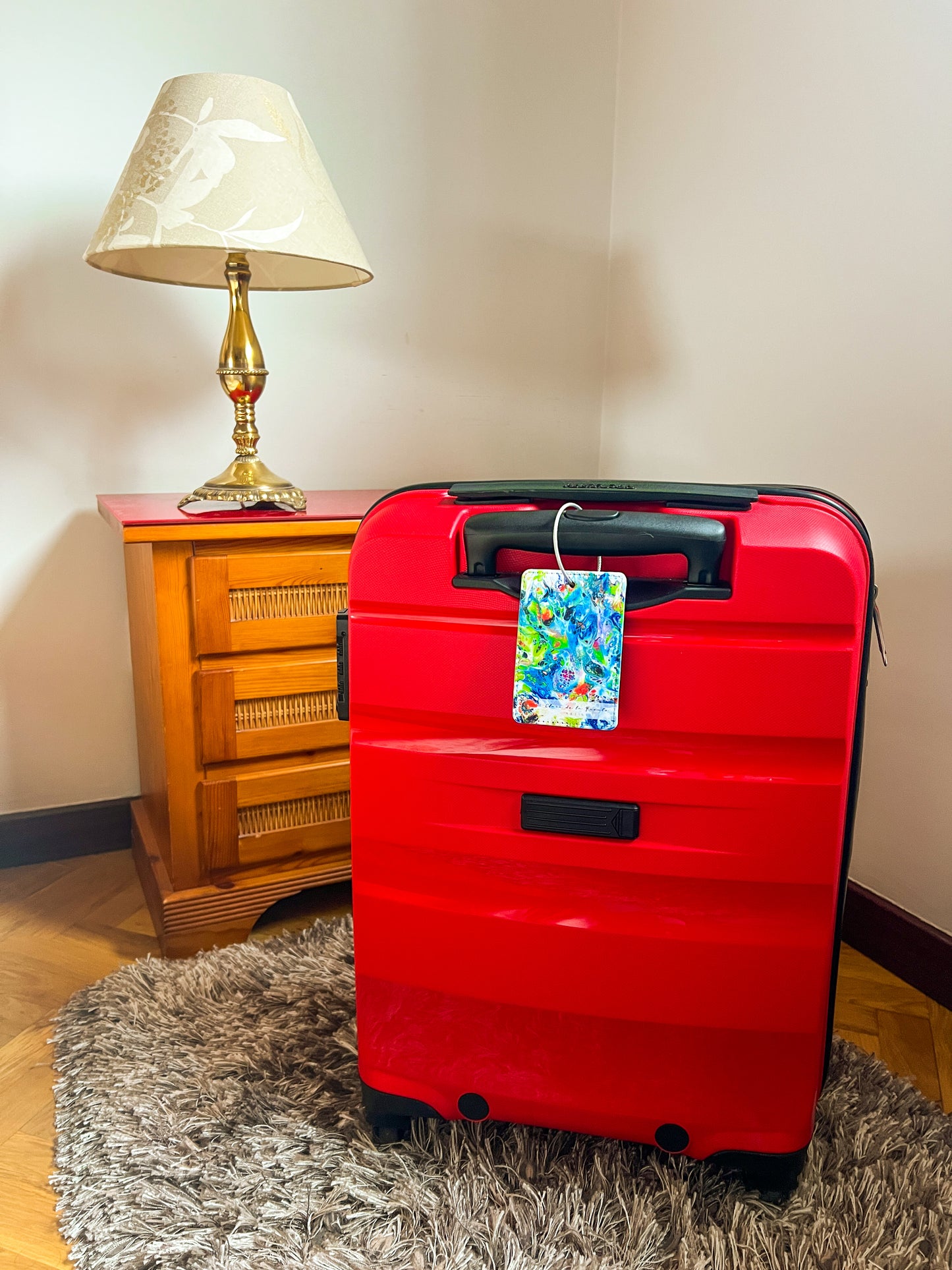 Butterflies Luggage Art Tag