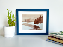Load image into Gallery viewer, Winter Reflections Art Print
