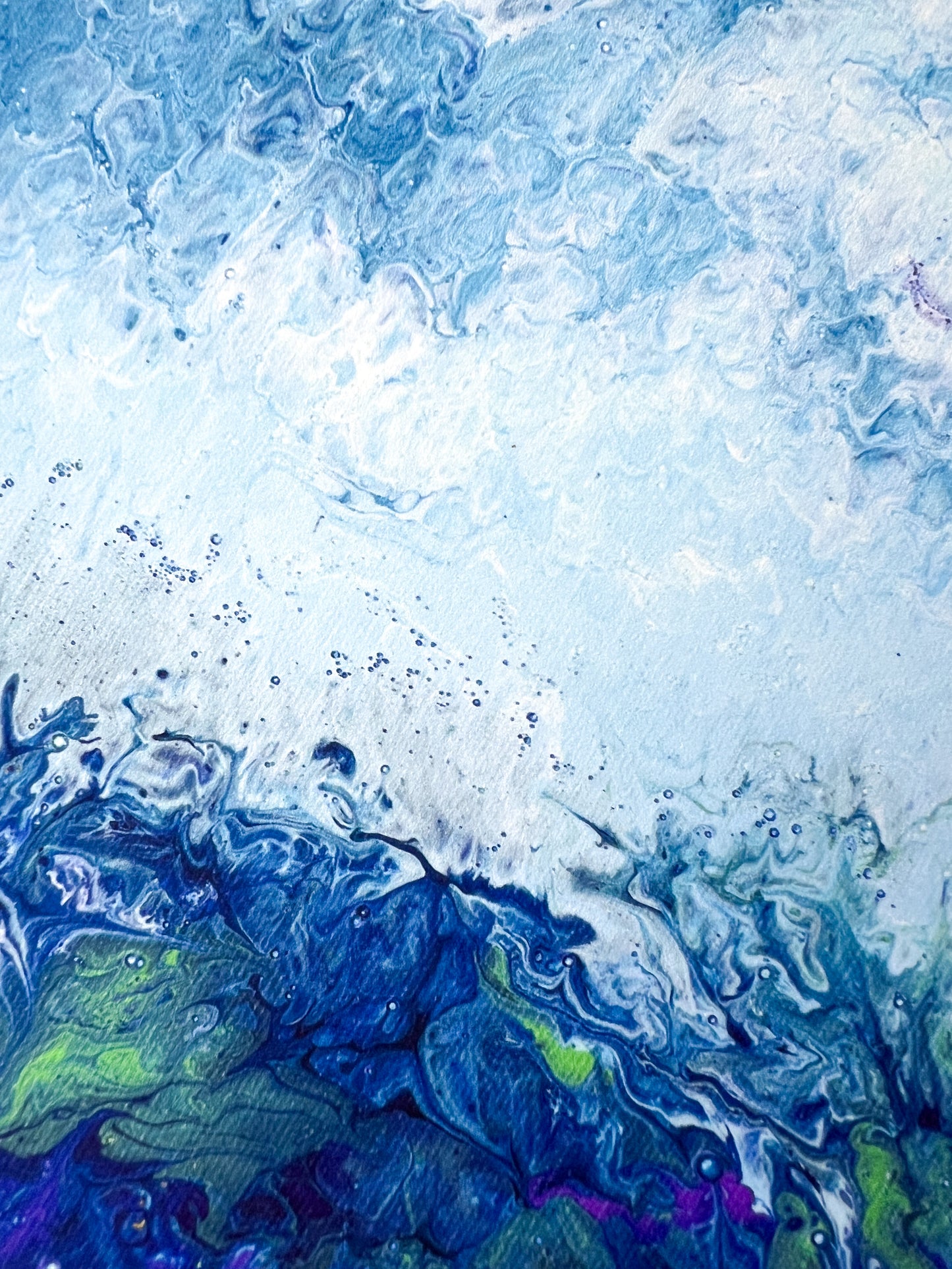 The Wave Art Print