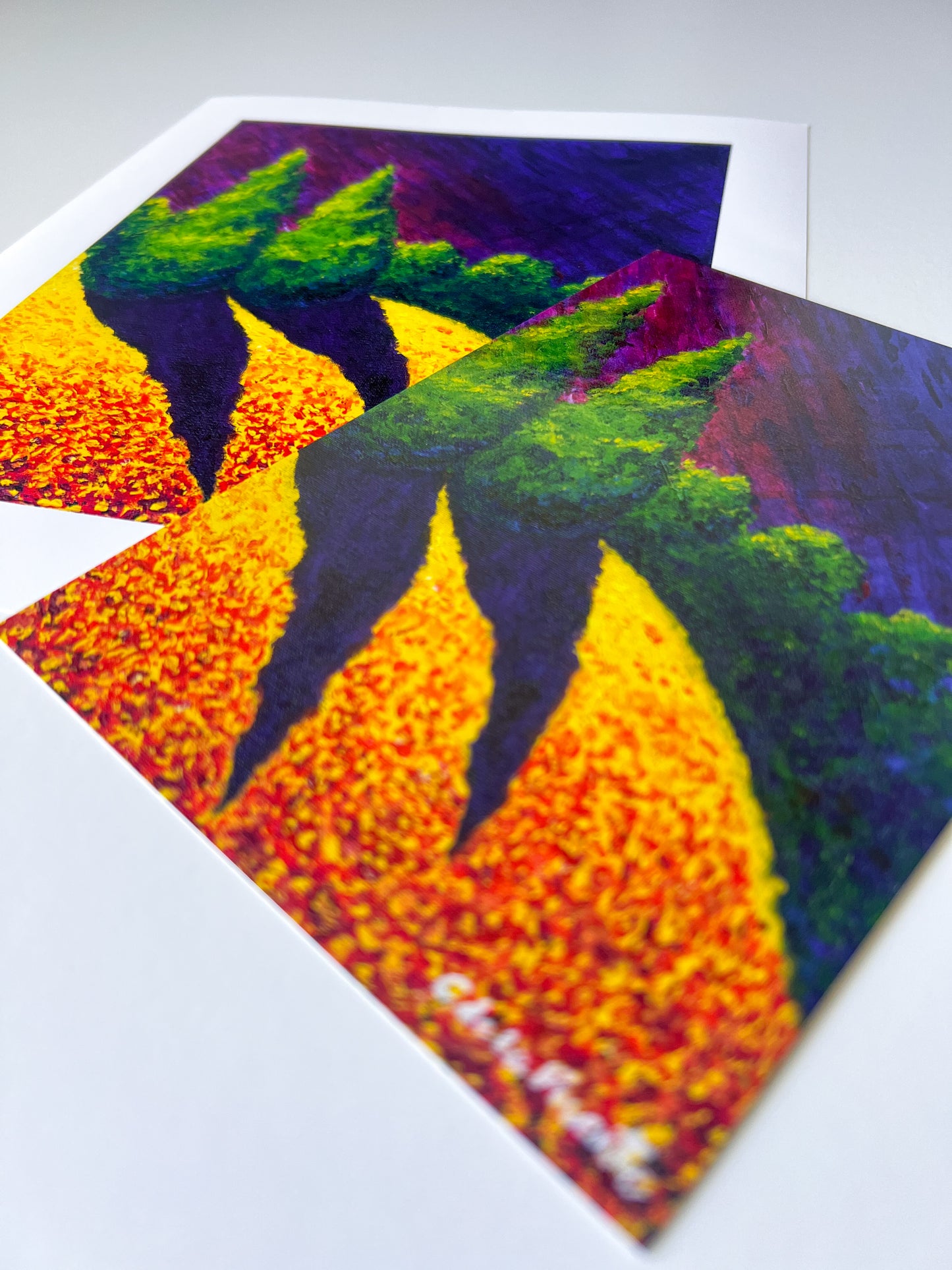 Prairie with Trees Art Print