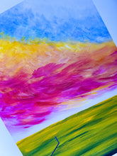 Load image into Gallery viewer, Sunrise in the  Fields Art Print

