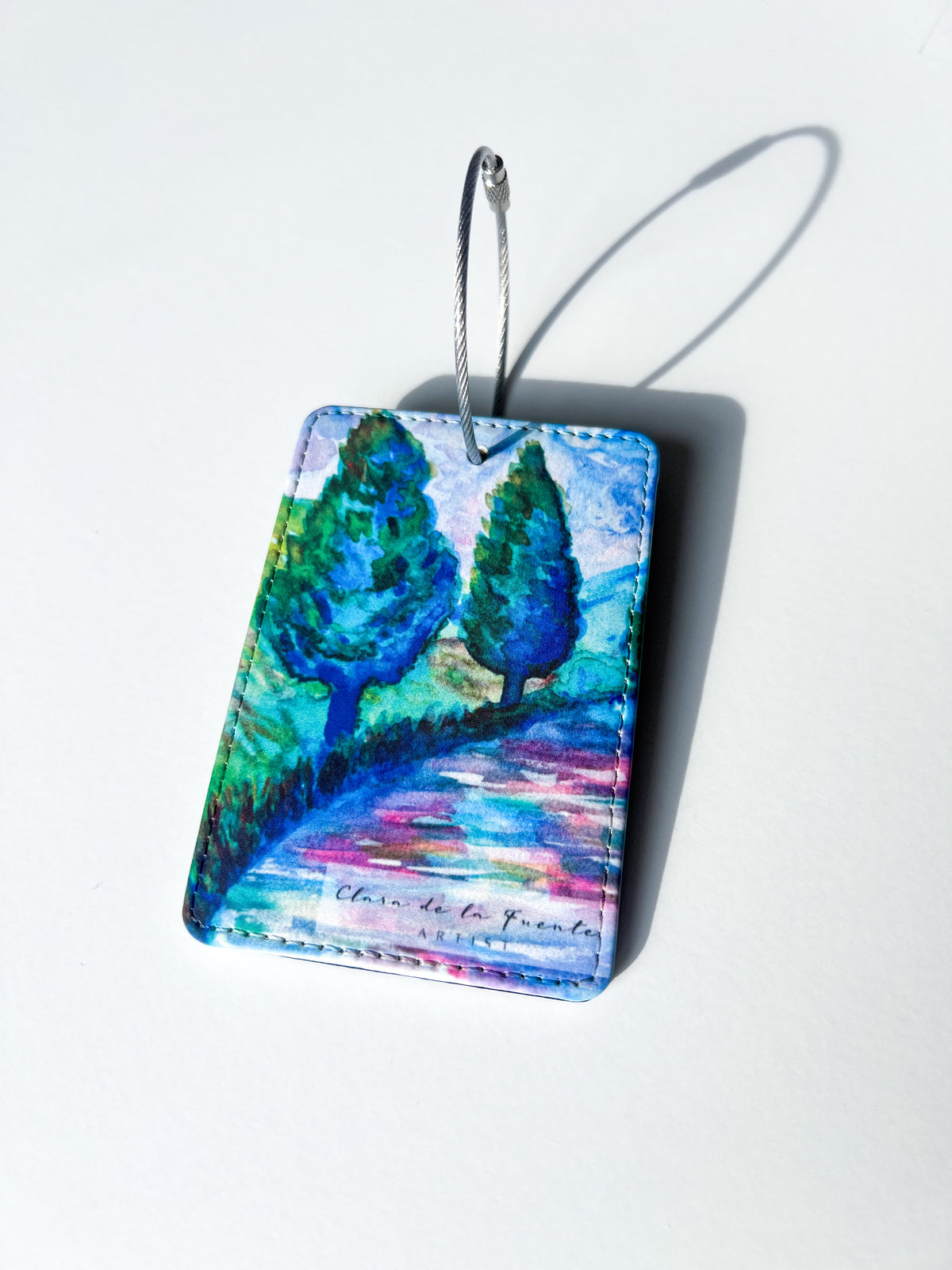 Peaceful Time Luggage Art Tag