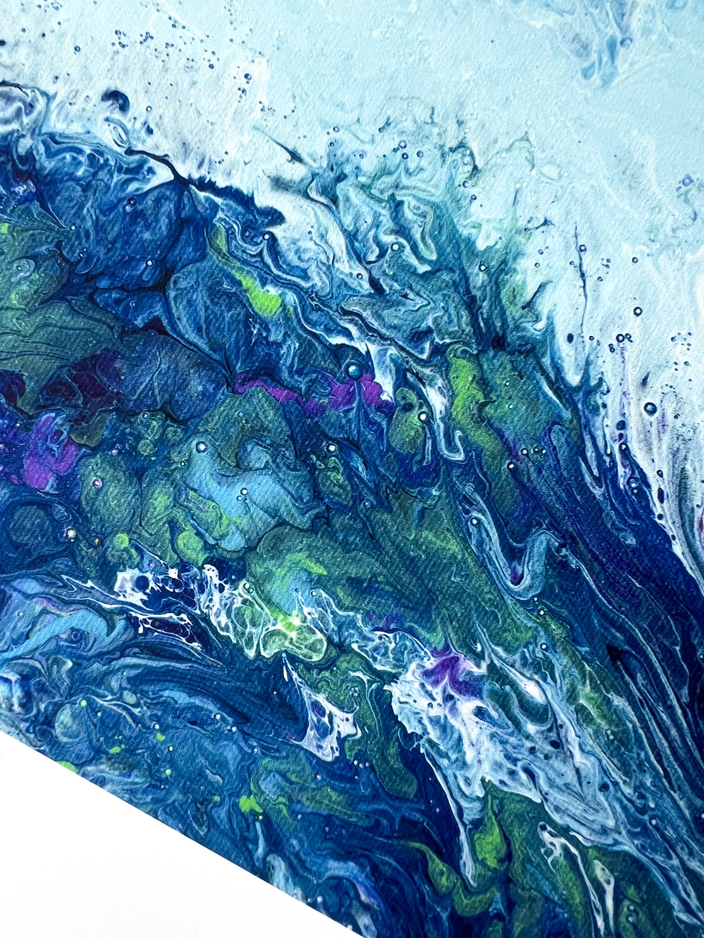 The Wave Art Print