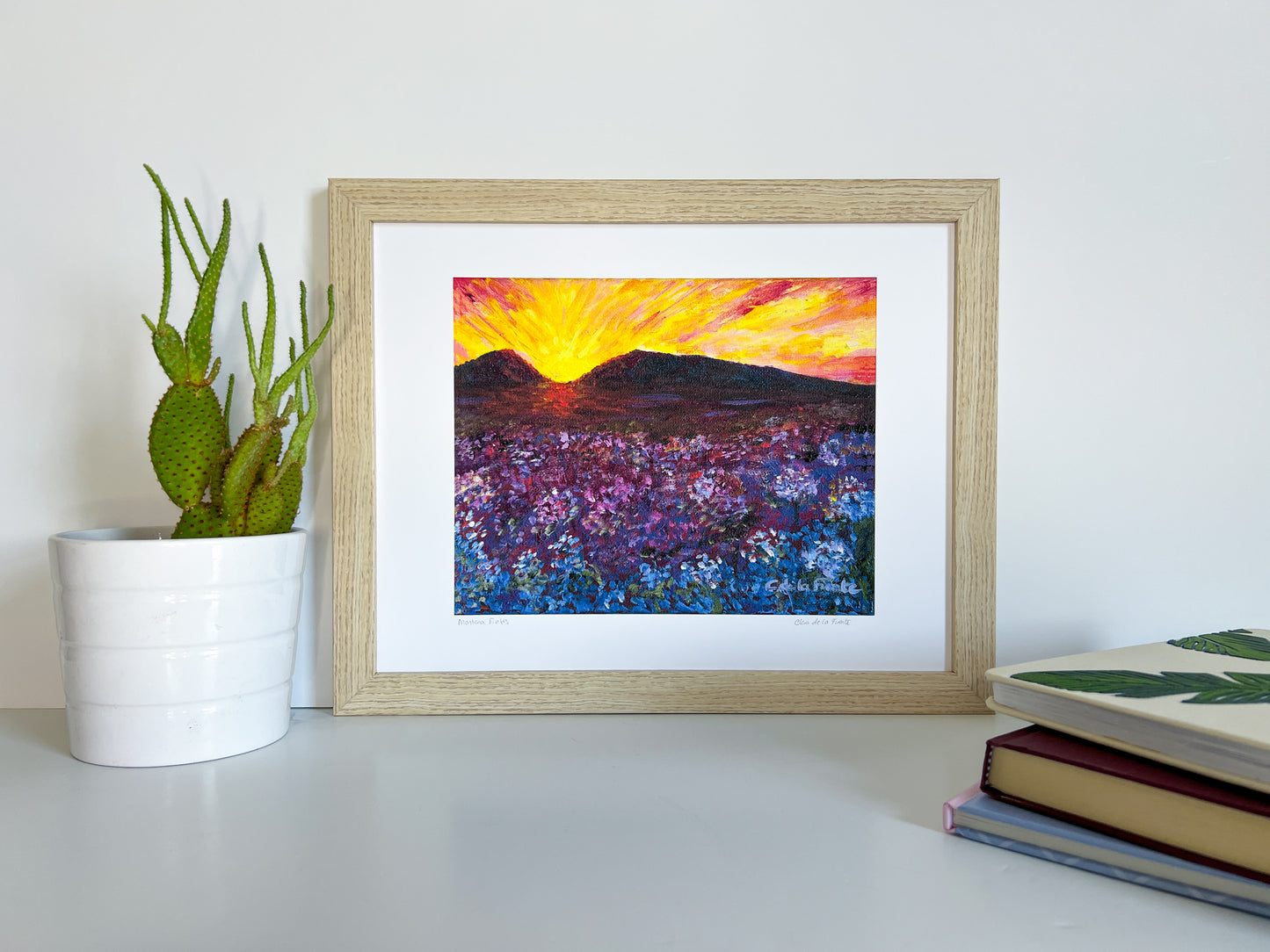 Montana Fields Art Print