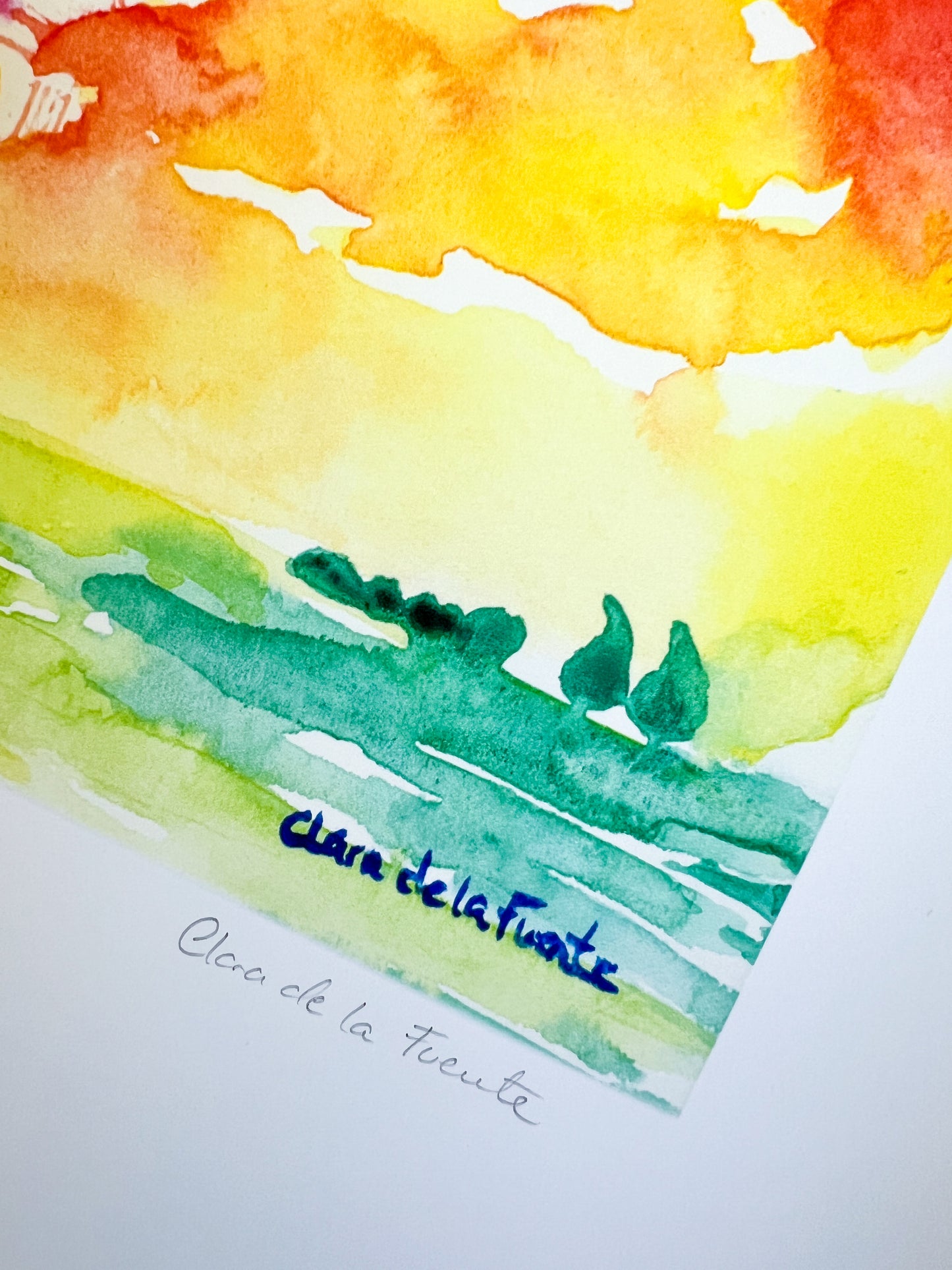 Bubble Clouds Art Print