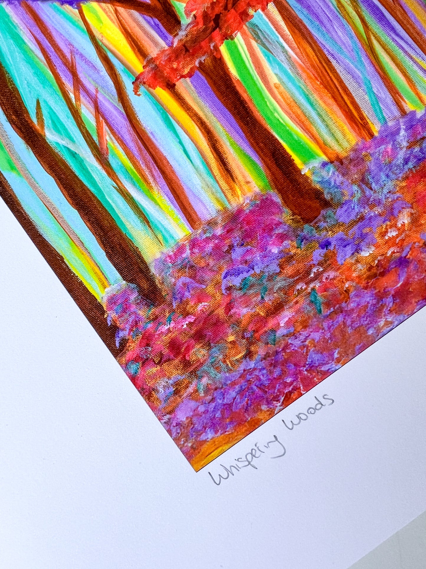 Whispering Woods Art Print
