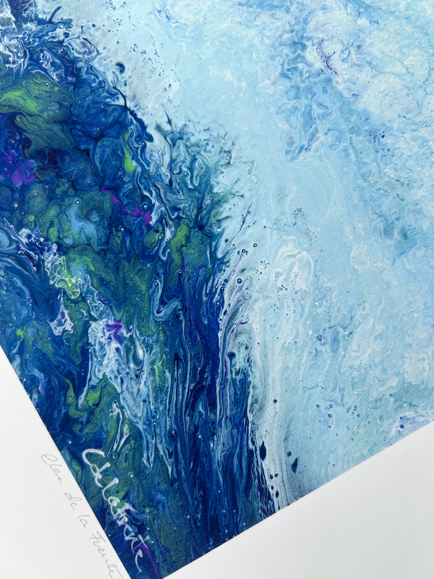 The Wave Art Print