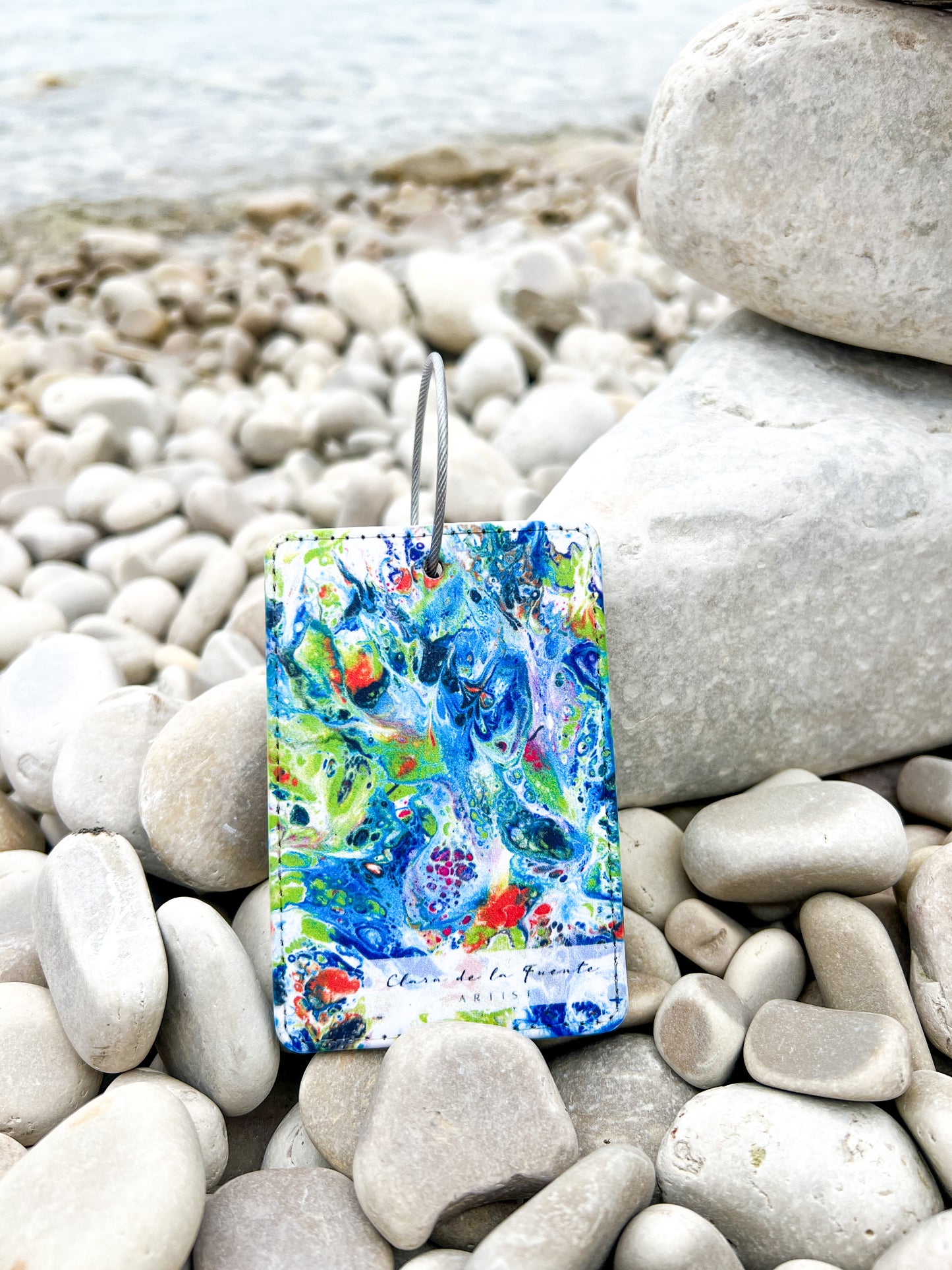 Butterflies Luggage Art Tag