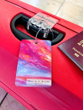 Load image into Gallery viewer, Flame Clouds Luggage Art Tag
