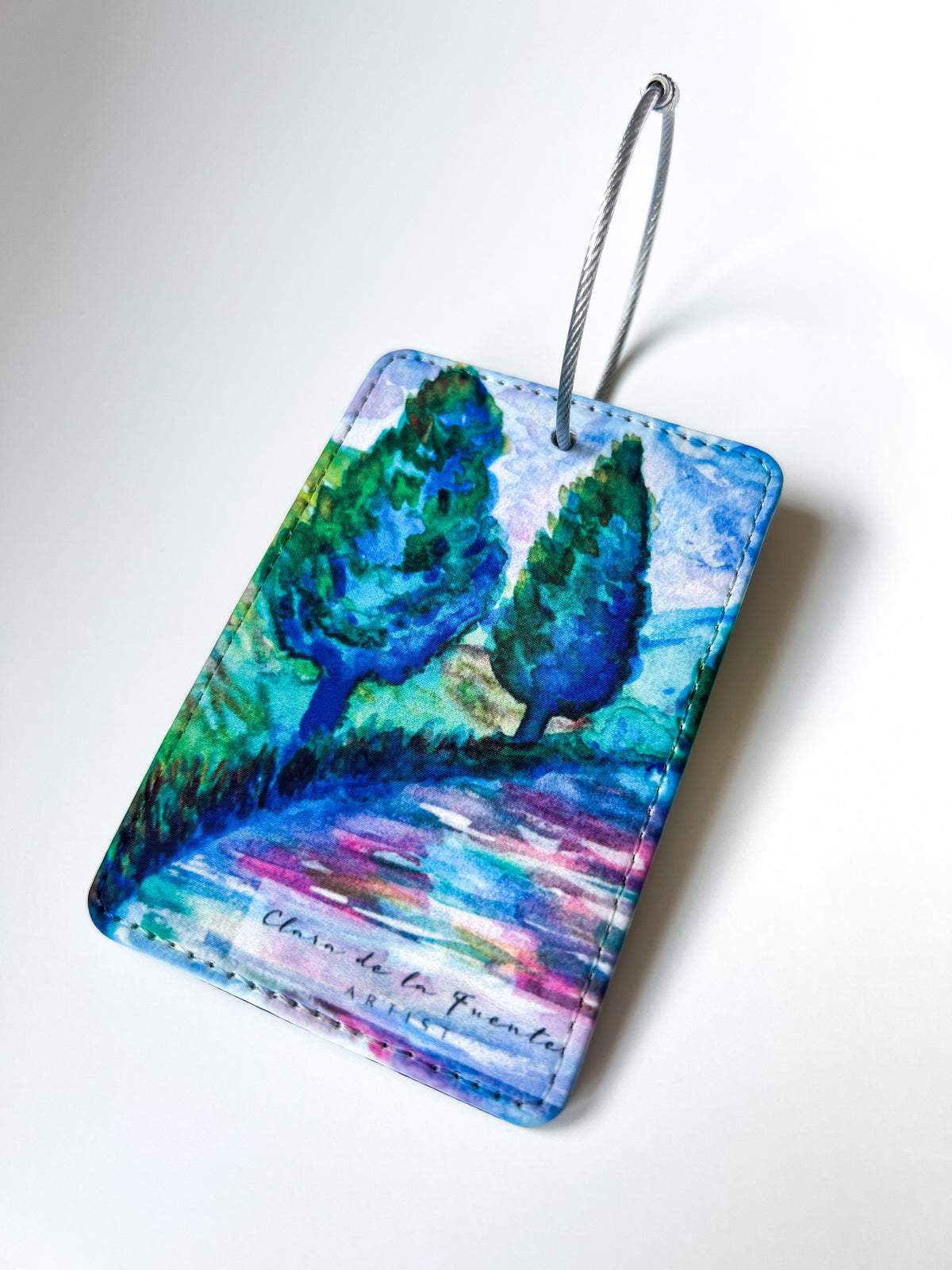 Peaceful Time Luggage Art Tag
