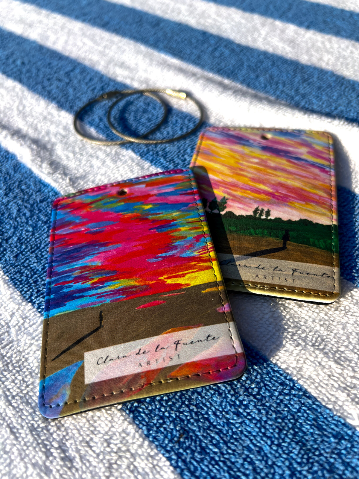 Awakening Luggage Art Tag