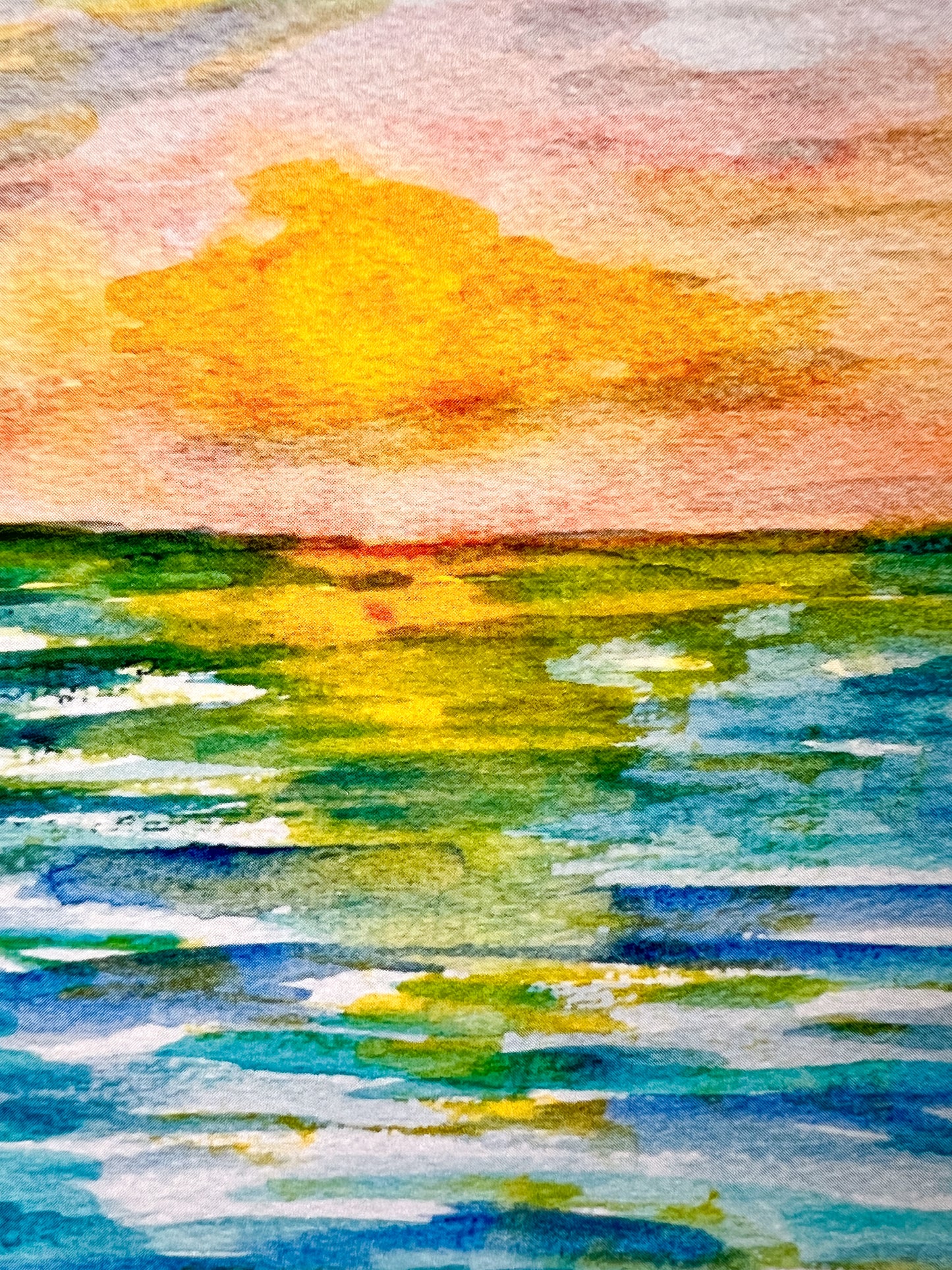 Sunset in St Joe’s Pier Art Print
