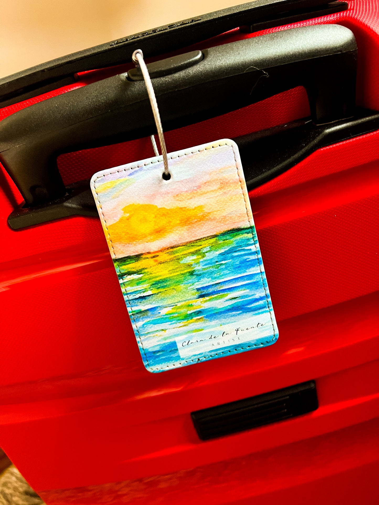Luggage Tag — St Joe's Sunset