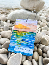 Load image into Gallery viewer, St Joe's Sunset Luggage Art Tag
